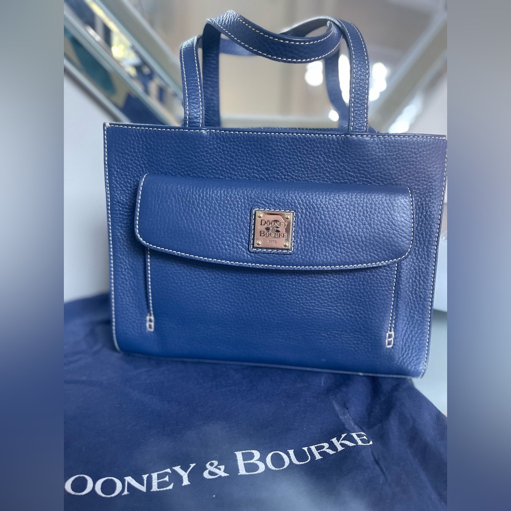 Dooney & Bourke Pebble Leather Janine Handbag